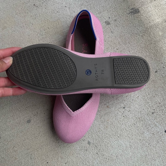 Rothy’s The Flat in Begonia Pink Women’s Size 7.5 they’re fit 6.5 or 7/ offers - Picture 4 of 7